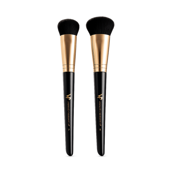 Set Profesional Pensule F1 & F2 pentru Fond de Ten – Finish Perfect